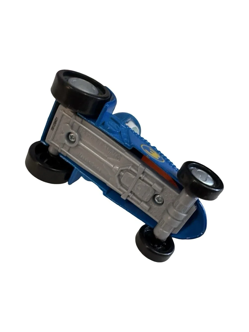 Disney Donald Duck Racing Car Figurine Blue 4
